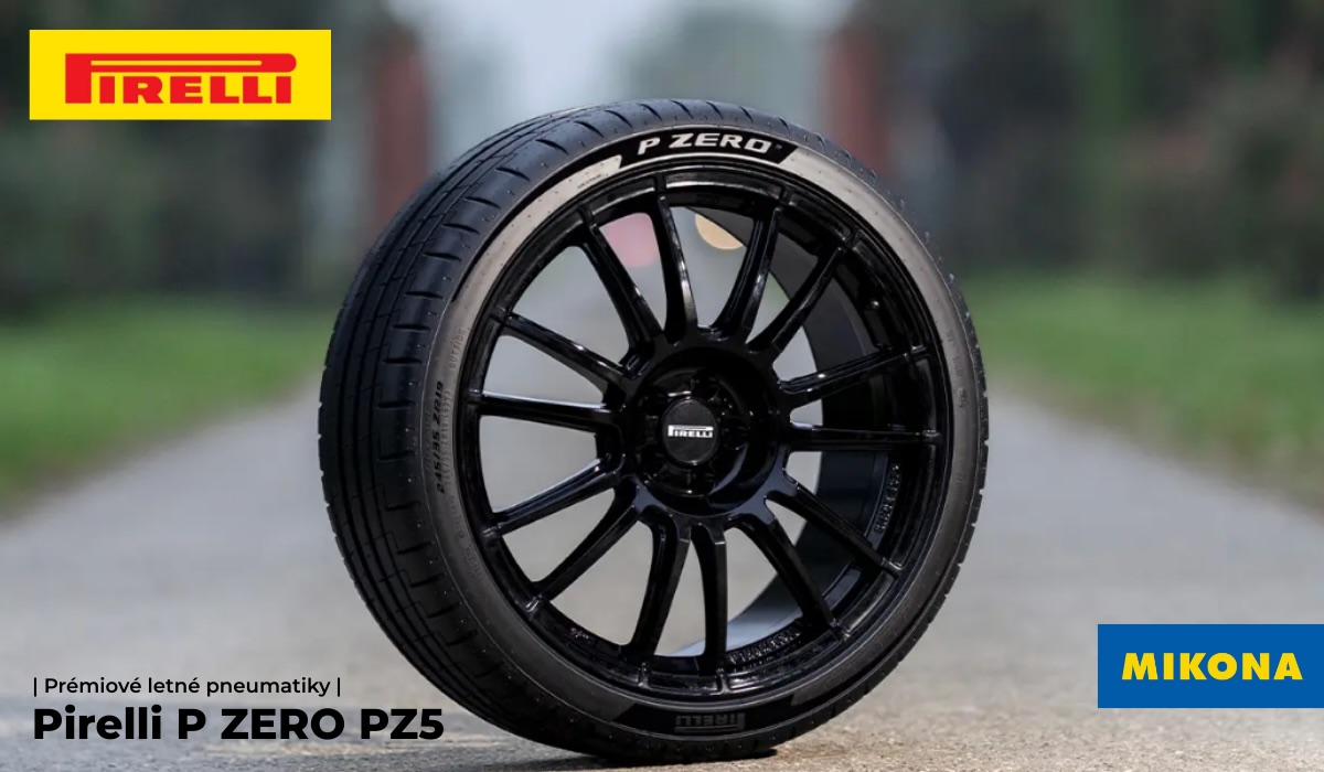 Dezén pneumatiky Pirelli P ZERO PZ5 je výsledkom rozsiahlych testov a výskumu.